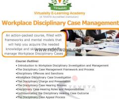 Workplace Disciplinary Case Management